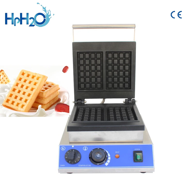 

CE approved 110V/220V commercial electric 2 pcs bubble waffle maker waffle baker cake oven customs iron waffle machine