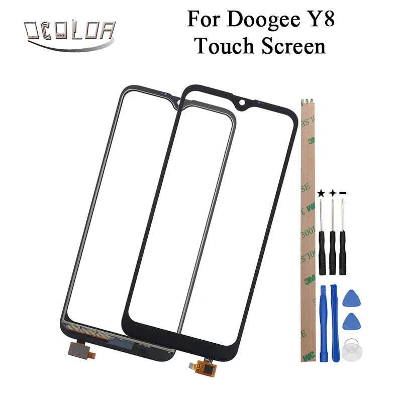Ocolor Для Doogee Y8 сенсорный экран сенсор Замена Сенсорная панель Аксессуары для