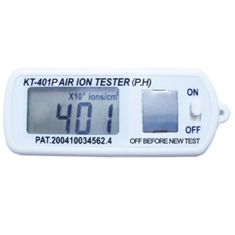 KT-401P Mini AIR Ion Tester ,Keep the max. reading on LCD;may Use to test with cloth and air anion generator.