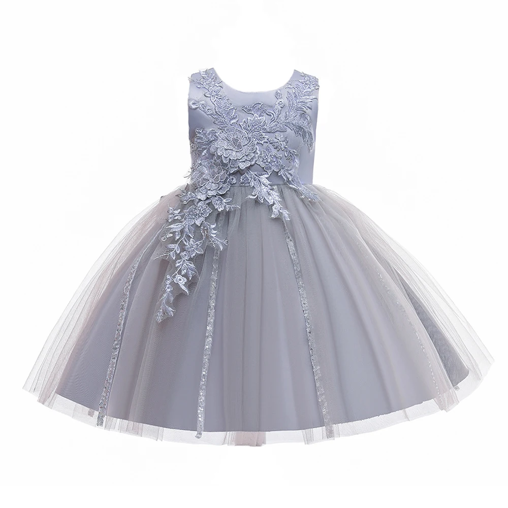 Высокое качество От 2 до 14 лет модное кружевное платье для девочек новогодние