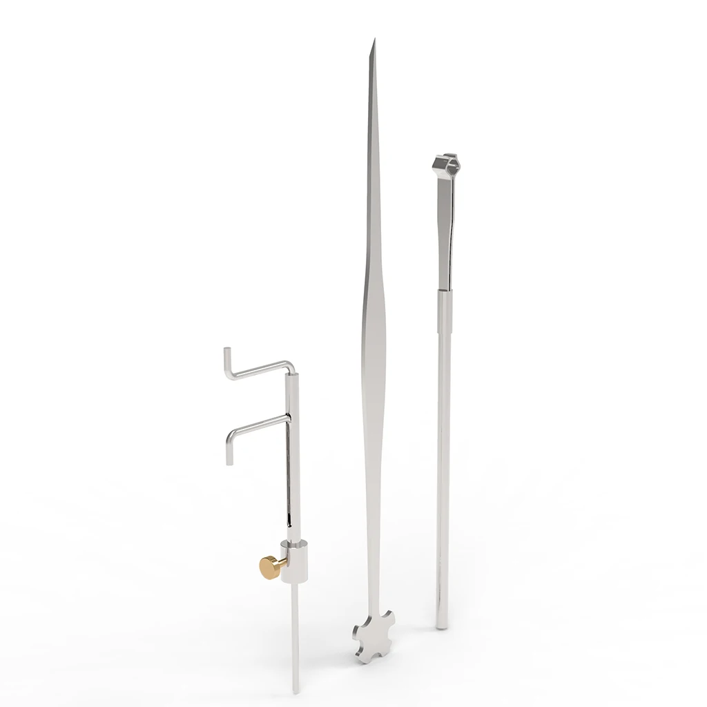 Хромовая скрипка Luther Tools звуковой пост измеритель ретривер набор зажимов для