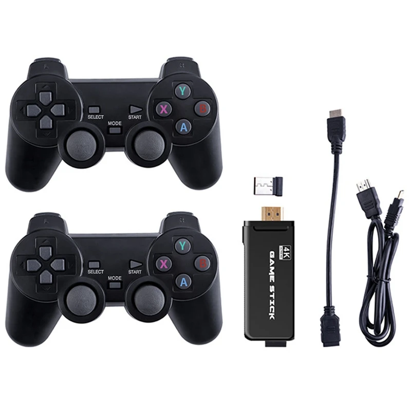 

Powkiddy PK-05 3D Wireless Joystick Bluetooth Game Handle Built-in Games 3000+HDMI 4K TV Game Stick Support PS1 Emulator