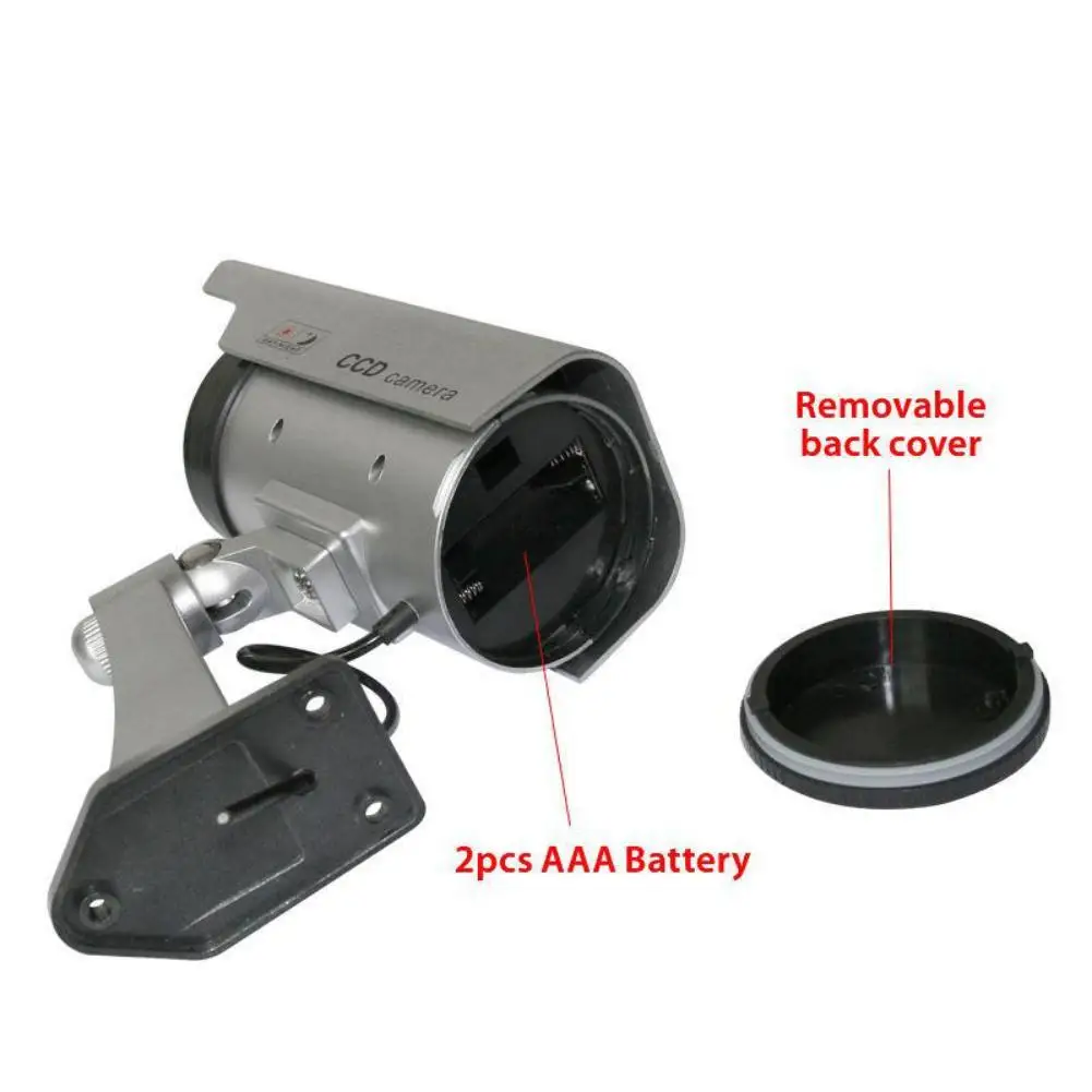 Фальшивый манекен на солнечной батарее камера видеонаблюдения с датчиком