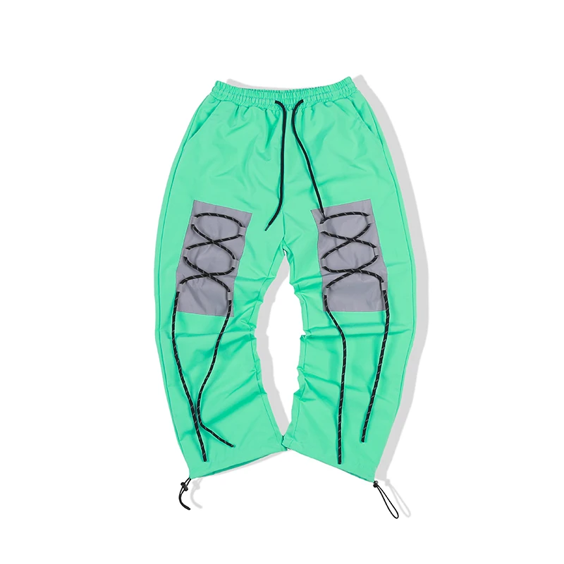 

Girls Reflective Green Jacket Hiphop Suit Children Ballroom Hip Hop Dance Costumes Boys Jazz Performance Stage Outfits 120-170