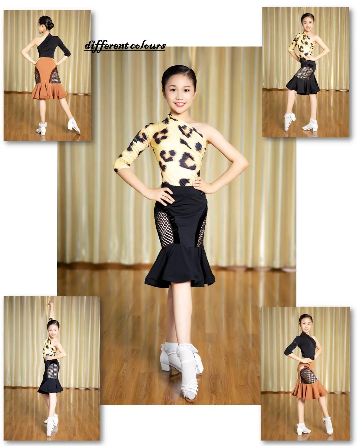 GD1060 детский Латиноамериканский Современный бальный танцевальный