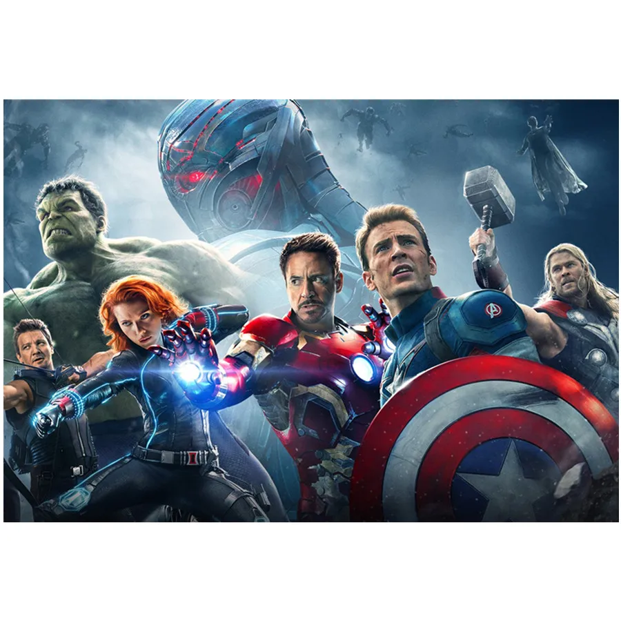 

5D Diy High Quality Diamond Painting Cross Stitch Avenger Super Hero Diamond Embroidery Pattern Drill Mosaic Home Decor Gift Art