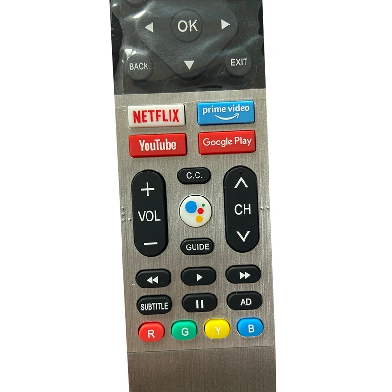 Voice Remote Control for Skyworth Netflix YouTube 539C-268923-Sw-V1 Smart LED TV | Электроника