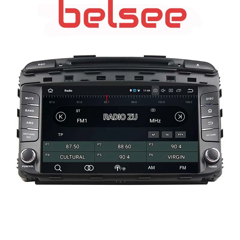 Belsee аксессуары для Kia Sorento Android 9,0 головное устройство Восьмиядерный ОЗУ 4 Гб+ 64 ГБ Радио DVD плеер gps навигация
