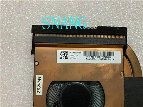 

FOR Original laptop Lenovo Thinkpad T480 T470 SWG CPU Cooling Fan Heatsink Assembly Radiator Cooler Thermal 01YR201 01YR202