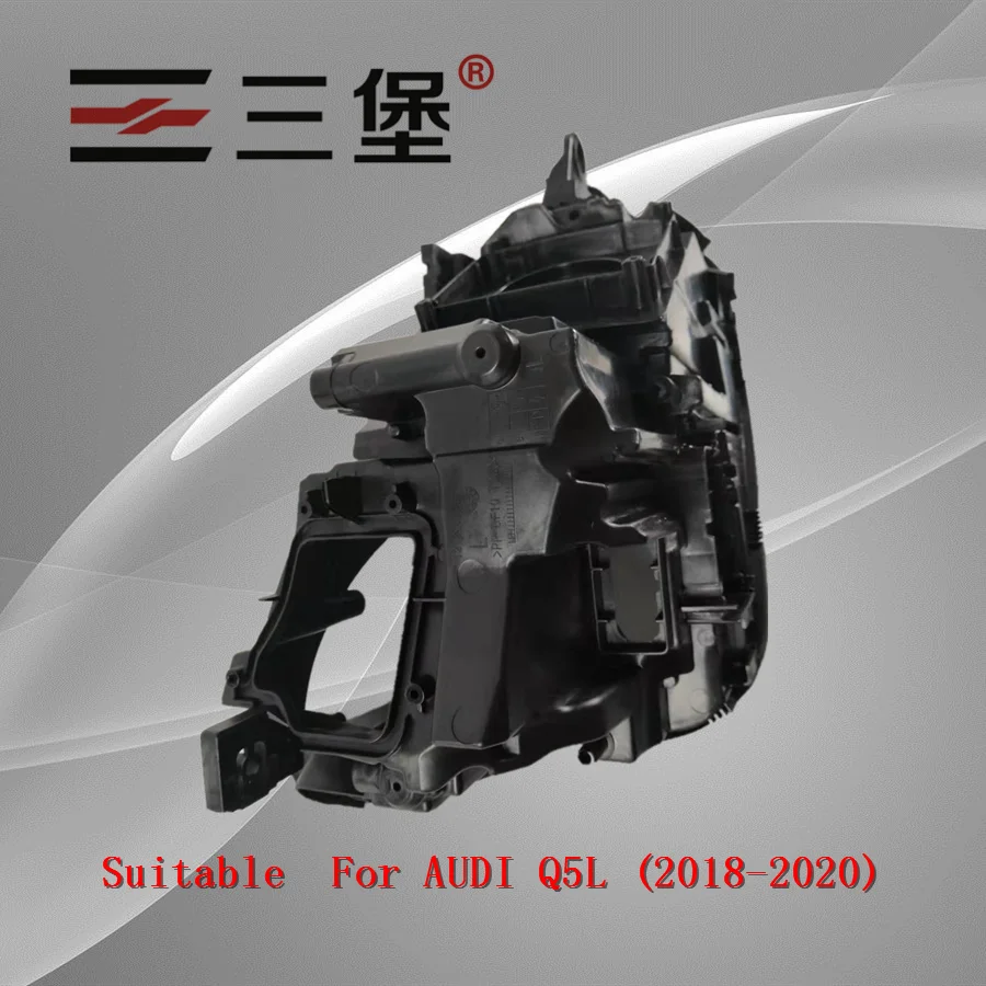 Сделано для AUDI Q5L (2018 2020) корпус фары Пластиковый черный заднего сиденья