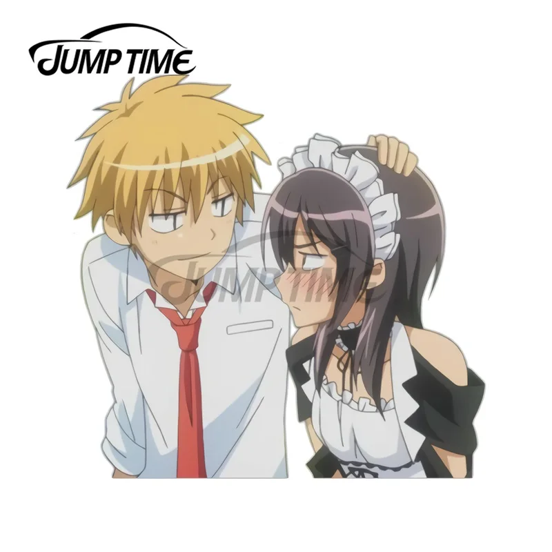 

JumpTime 13x8,8 см горничная сама мотоциклетная доска для серфинга искусственная наклейка аниме Водонепроницаемая устойчивая к царапинам графика для ноутбука