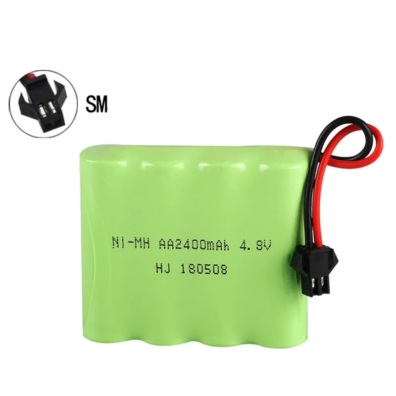 4 8 в 2400 мАч Ni-MH батарея Group RC Toy Electric Lighting AA Аккумулятор для игрушек | Игрушки и хобби