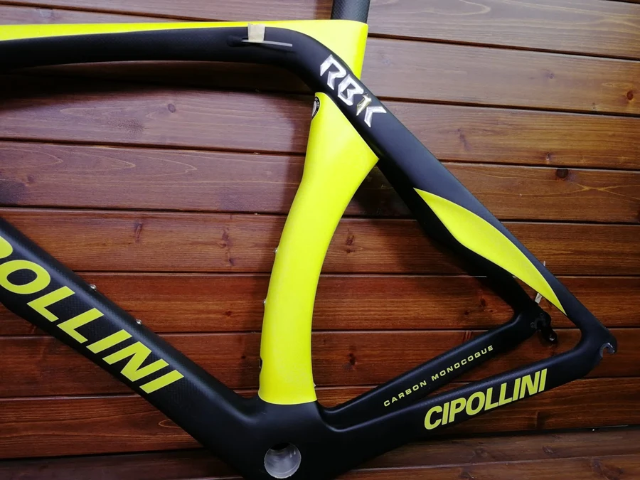 Cipollini RB1K the one T1100 3k Желтый Черный карбоновая рама для шоссейных велосипедов набор углеродных велосипедов может быть XDB DPD корабль
