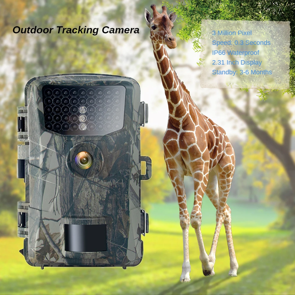

CMOS Outdoor Intelligent Tracking Hunting Camera Wildlife Trail Camera Photo Capture Scientific Hunting Infrared Night Vision