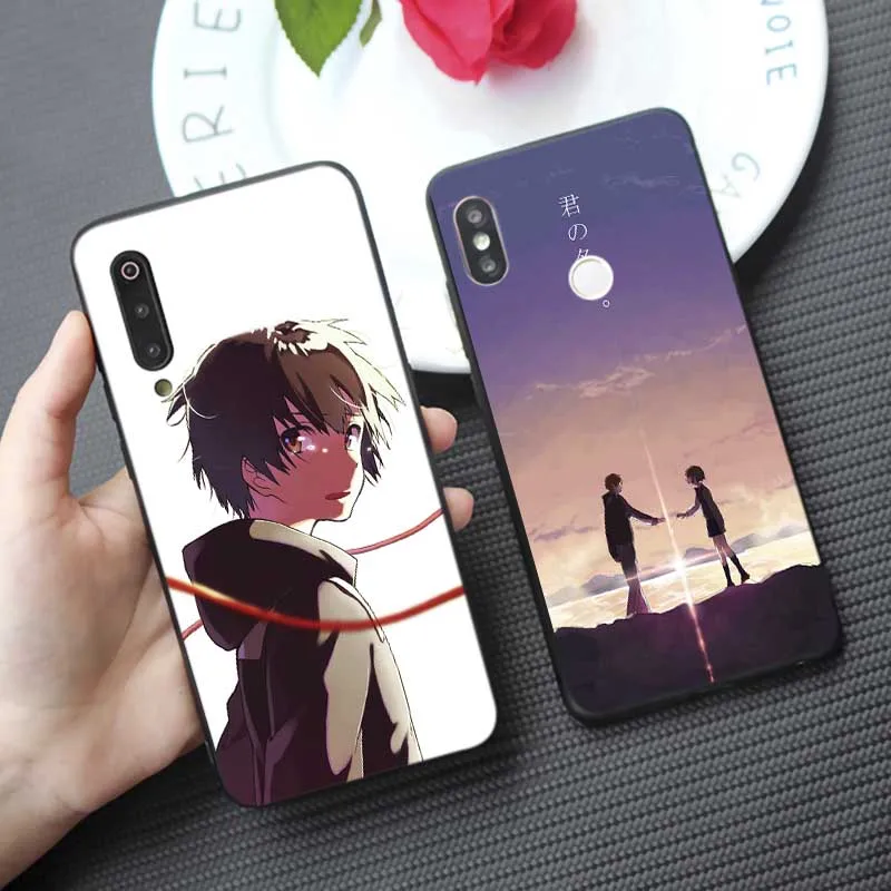 Your Name Cover for samsung galaxy a50 a70 a30 a40 a20 s8 s9 s10 plus Clear Soft Silicone Phone Case |