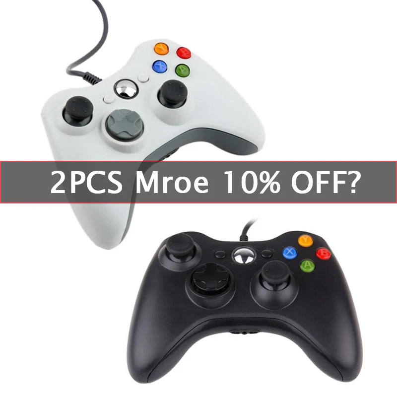 Проводной USB контроллер джойстик для ПК не совместим с xbox 360 используется только