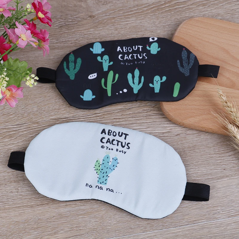 Мягкий чехол для сна милая маска комфортный отдых расслабляющая искусственная