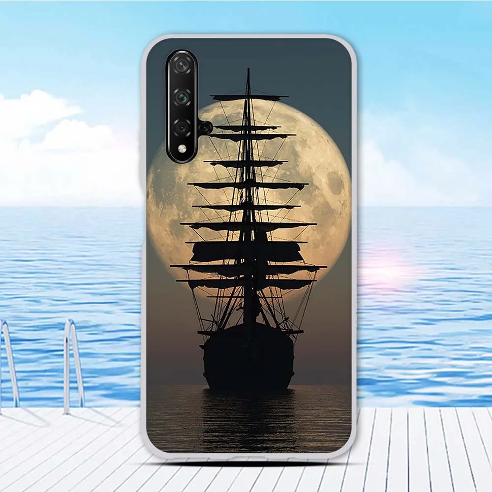 Чехол Funda 6,26 дюйма для huawei nova 5 T, силиконовый чехол для Honor 20, чехол с животным принтом, чехол для Honor 20 S, чехол для телефона, бампер