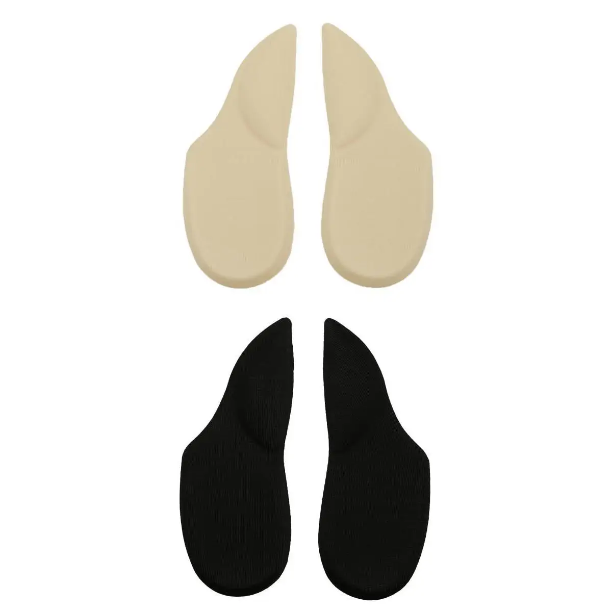 

2 Pairs Of U-shape Arched Foot And Flat Foot Insoles Shoe Insert Made Of Silicone