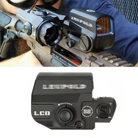 lp lco tactical red dot sight rifle scope hunting scopes reflex sight fit 20mm rail mount holographic sight