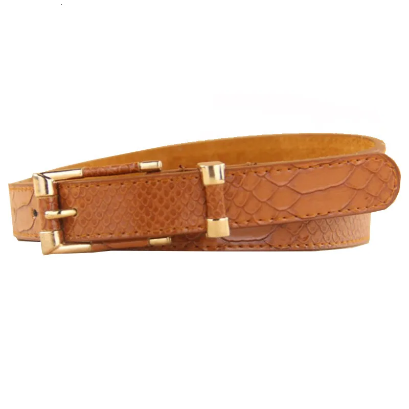 

Women's Belt Fashion Female Belt Snake Skin Faux Leather Belts For Women Belt Pin Buckles Fancy Vintage for Jeans High quality