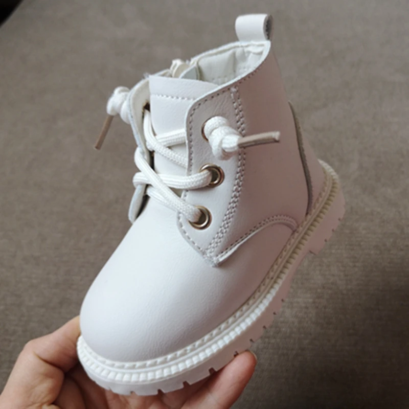 Ботинки детские кожаные на молнии 11 5-15 5 см | Детская одежда и обувь