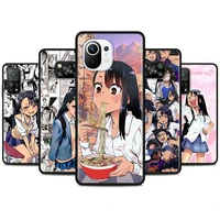 nagatoro san anime aesthetic silicone phone case for xiaomi poco x3 nfc x3 pro m3 pro 5g f3 gt x3 gt pocophone f1 soft back bag