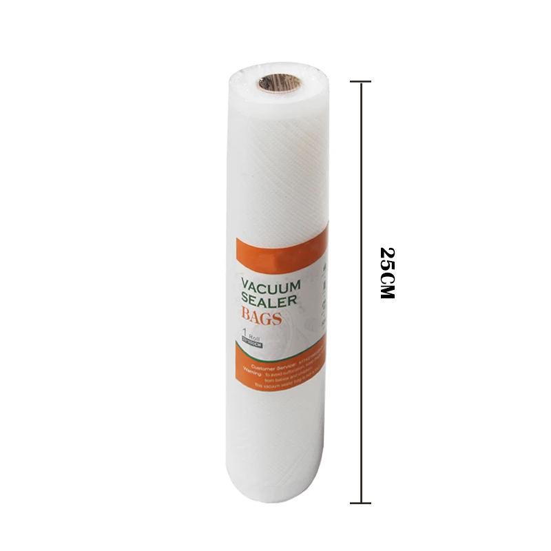 25X500cm 1roll Пищевая вакуумная сумка, кухонные пакеты для хранения продуктов для вакуумного упаковщика, пищевая свежесть, длительное хранение 12 \ 15 \ 17 \ 20 \ 25 \ 28 см* 500 см - Цвет: 25X500cm 1roll