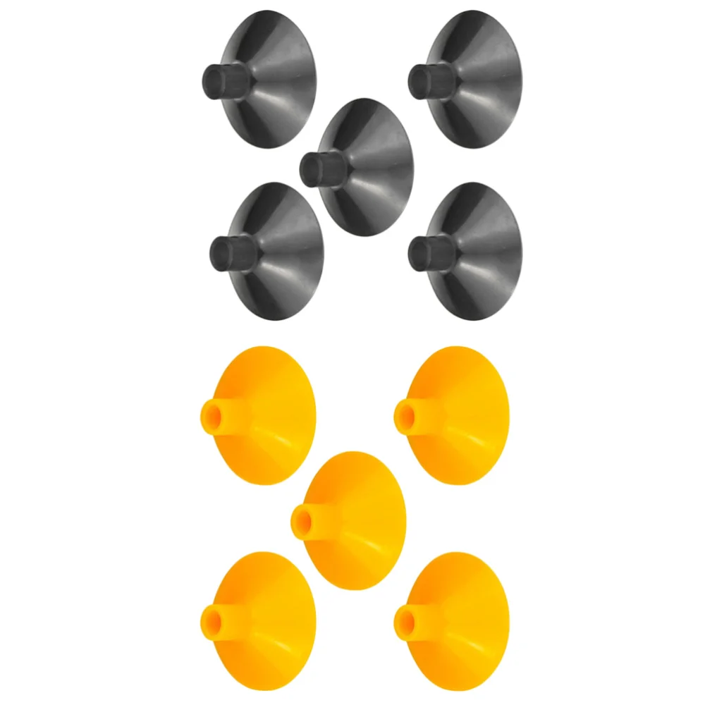 10pcs Kids Bow Suction Cup Arrows Archery Replacement (Black +Yellow) | Спорт и развлечения