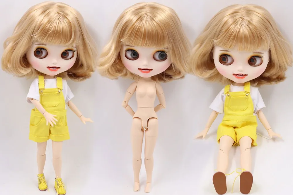 ICY Blyth кукла на заказ с руками Набор для тела Новая Улыбка Рот матовое лицо 1/6 игрушки BJD DIY модные куклы подарок для девочки специальное предложение
