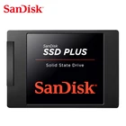 Внутренний твердотельный накопитель Sandisk SSD Plus SATA III, 2,5 дюйма, 120 ГБ, 240 ГБ, 480 ГБ, ТБ, 1 ТБ, жесткий диск для ноутбука
