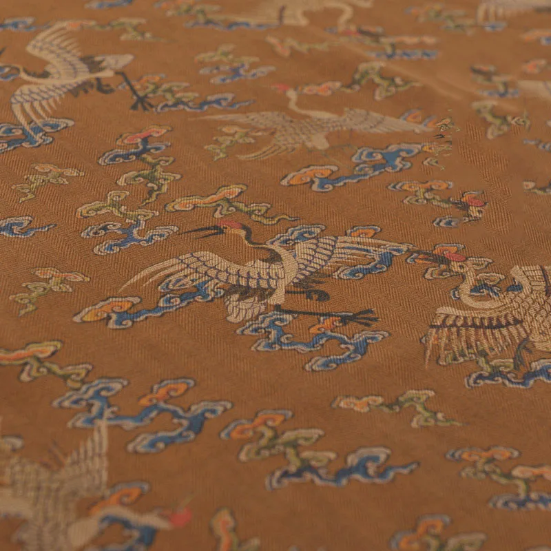 

Su Fu'er fabric silk natural 100% satin fabrics by the meter dress for sewing clothes the cloth raw silk 150-1