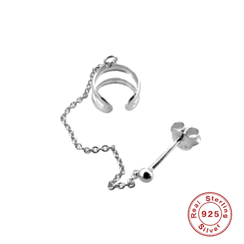 Серьги-клипсы женские из серебра 925 пробы с кисточками | Украшения и аксессуары