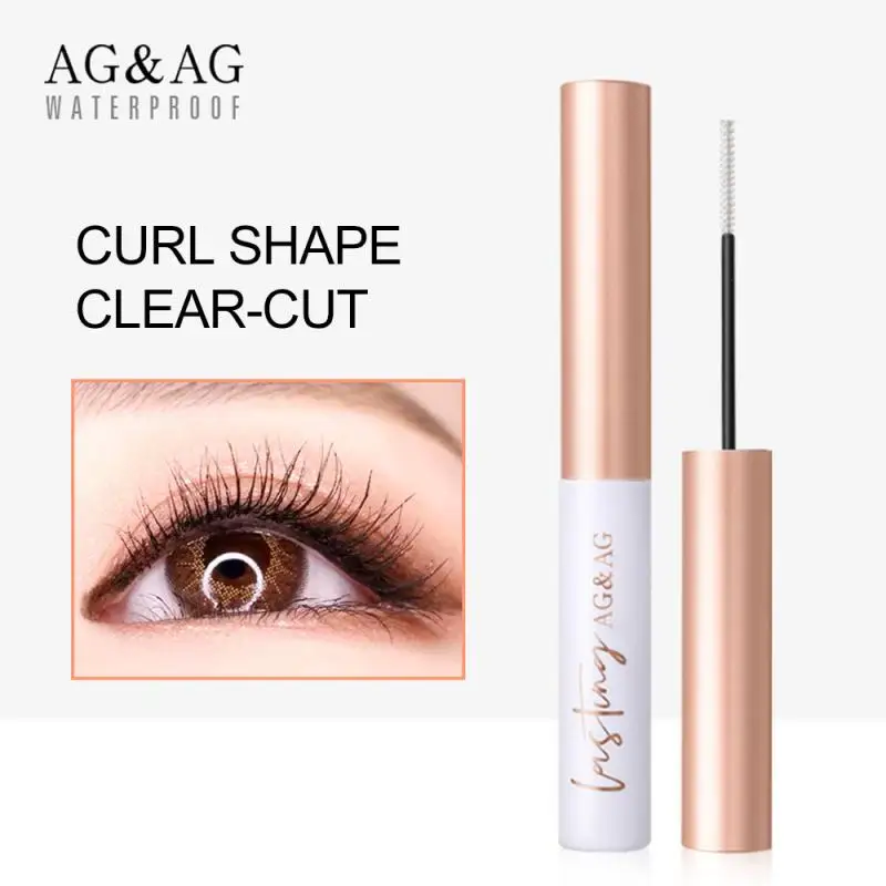 

AGAG Eyelash Fixed Base Mascara With Slender Brush Head Thick Fast Drying Lasting Eye Lashes Makeup Waterproof Cosmetics TSLM1