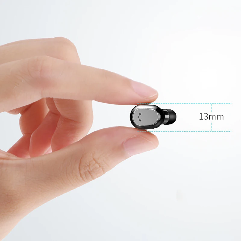 Новые мини Bluetooth наушники беспроводные одно ухо водонепроницаемые спортивные