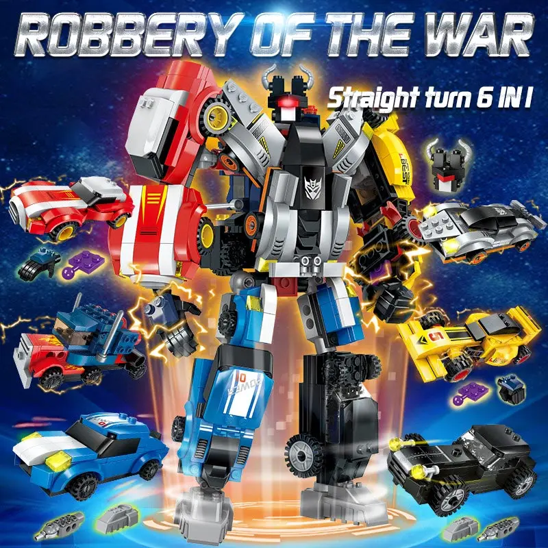 Модульный робот сборные блоки для мальчиков 518 шт. | Игрушки и хобби