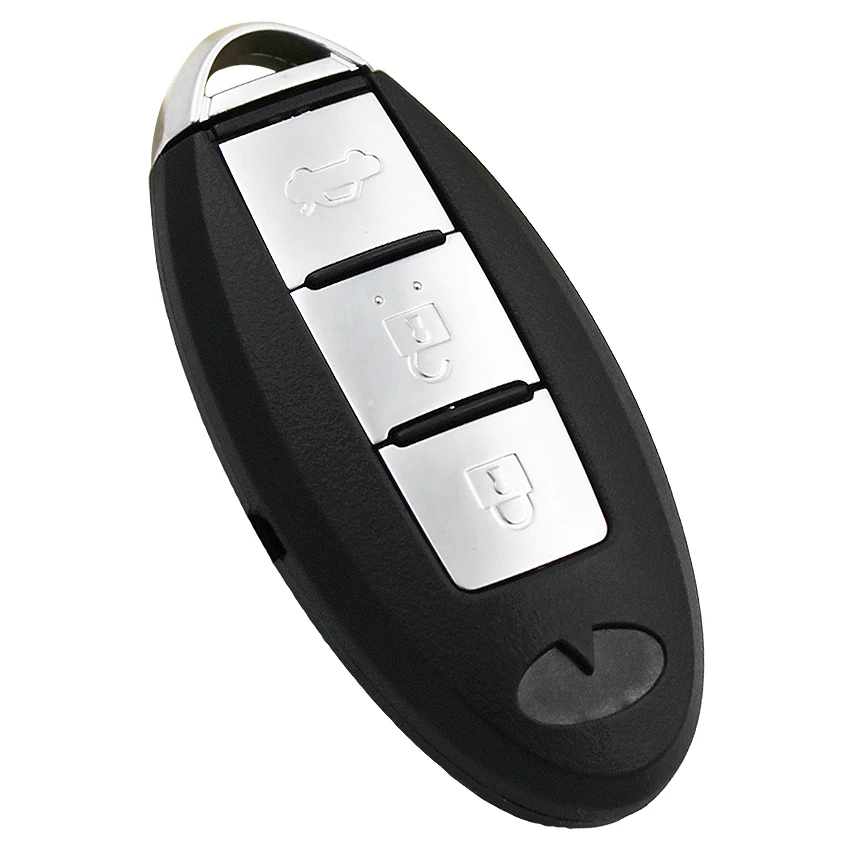 3 кнопки ключа автомобиля Пустой Брелок чехол для дистанционного Крышка INFINITI с