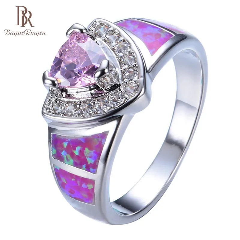 Ювелирные Изделия Bague Ringen S925 кольца для женщин роскошные великолепные с розовым