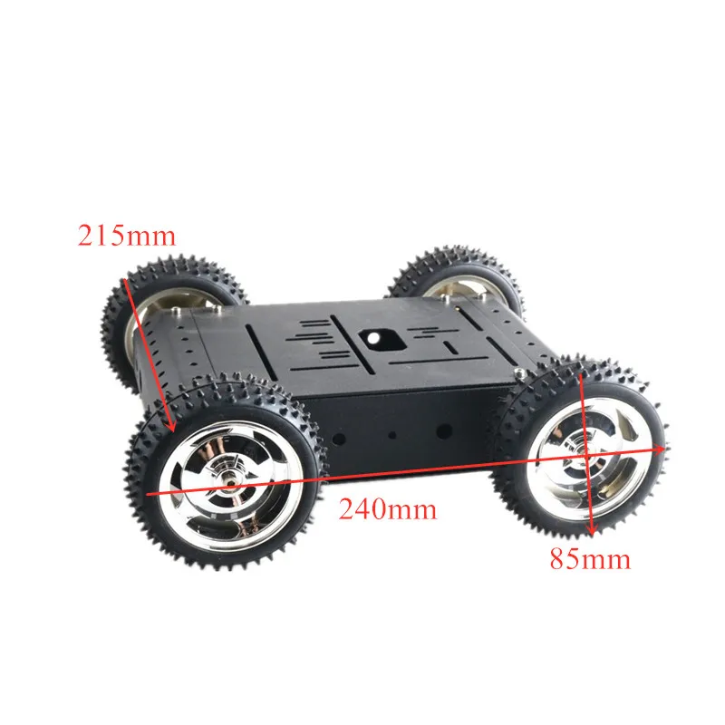Умный робот-автомобиль C3 4WD с Wi-Fi /Bluetooth управлением корпус из алюминиевого сплава