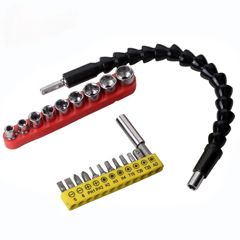 

295mm Electronics Drill Connection Flexible Shaft Bits Extension Screwdriver Bit Holder Power Tool Accessories