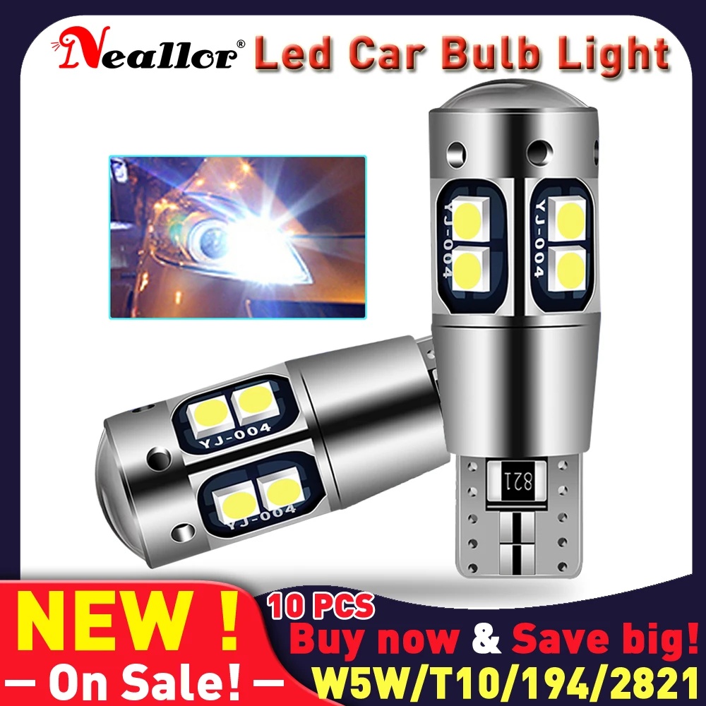 

Светодиодные боковые лампы Canbus T10 W5w, 194, 168, 2821, 2825, автомобильные аксессуары, автомобильные товары, внутренние диодные лампы для Hyundai ix35 i30