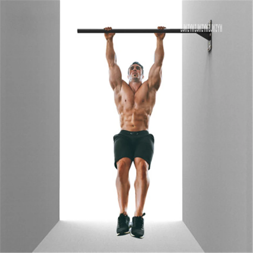 

E703A Quality Thickened Steel Pipe Wall Horizontal Bar Home Gym Pull Up Bar Wall Hanging Chin Up Bar Indoor Fitness Equipment