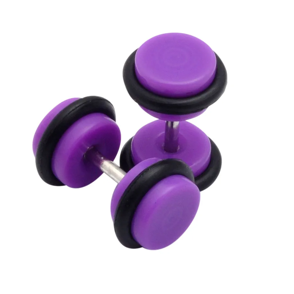 2X акрил Горячая продажа Поддельные Cheater носилки расширитель вилка туннель штанга