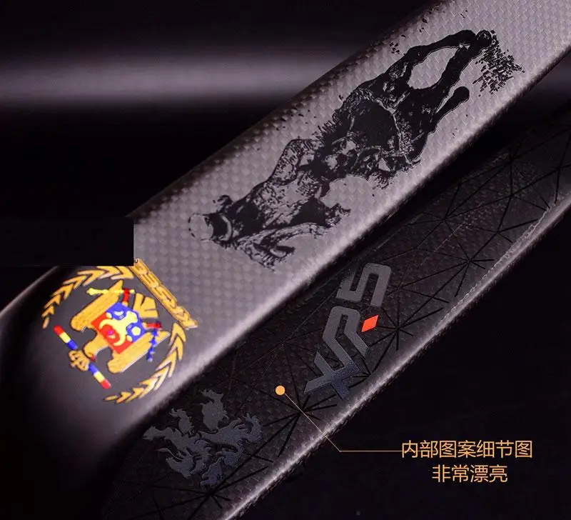 Велосипедная вилка для горного велосипеда из углеродного волокна KRSEC жесткая