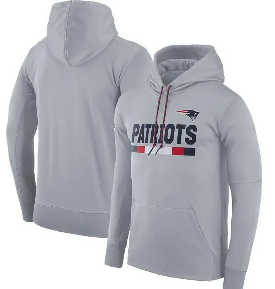 

Men's New England Team Name Performance Patriots Pullover Hoodie