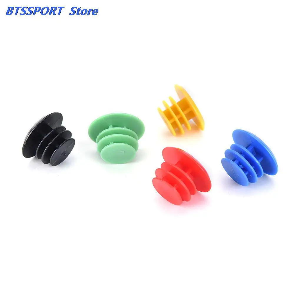 Заглушки для руля велосипеда пластиковые 3 пары/6 шт. | Спорт и развлечения