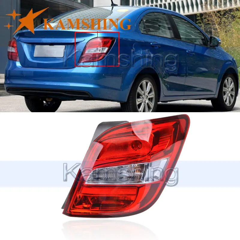 CAPQX для Chevrolet Aveo седан/Sonic зубная щётка 14 16 задний бампер светильник фонарь стоп