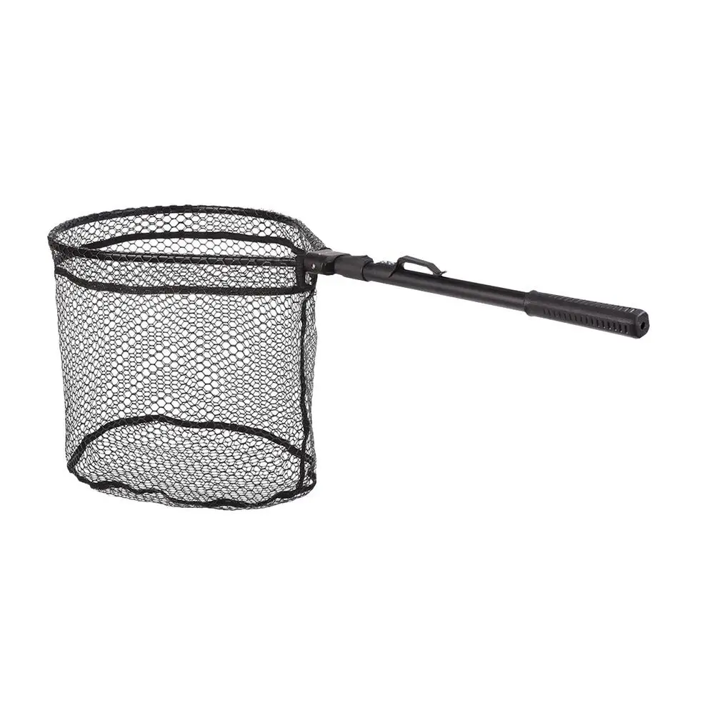

Fishing Net Floating Rubber Coated Mesh Fast Folding Landing Net Fishing Net De Pesca Trap Fish Net Fishing Landing Net