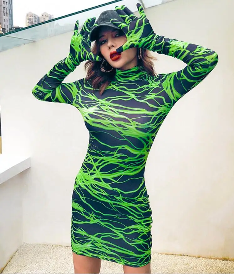 Удобная летняя Домашняя одежда 2020 сексуальное женское платье с длинным рукавом и