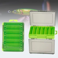bait box high strength storage compact double sided accessories storage box lures container for sea bass